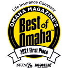 WoodmenLife is the 2021 Best Of Omaha First Place for Best Life Insurance Company