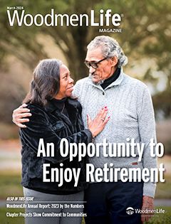 Senior couple spending time together at the park 