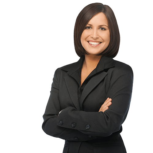 Female Agent with arms crossed