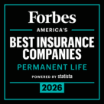 2026 Forbes America's Best Insurance Companies Permanent Life